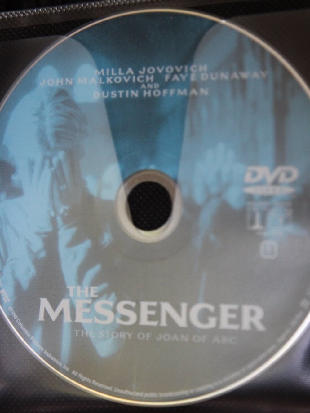 Film DVD: The Messenger: The Story of Joan of Arc